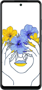 Силиконовый чехол Девушка v4 для Infinix Smart 8 Plus - 5276u-3677 изображение 