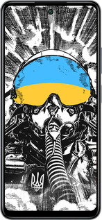 Силиконовый чехол Призрак Киева v3 для Infinix Smart 8 Plus - 5307u-3677 изображение 