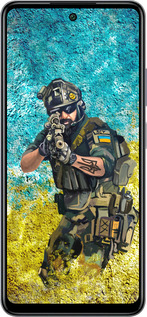 Силиконовый чехол Воин ЗСУ для Infinix Smart 8 Plus - 5311u-3677 изображение 