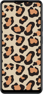 Силиконовый чехол Пятна леопарда v2 для Infinix Smart 8 Plus - 5496u-3677 изображение 