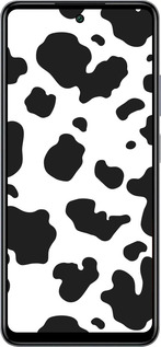 Силиконовый чехол Шкура коровы для Infinix Smart 8 Plus - 5576u-3677 изображение 