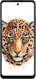 Силиконовый чехол Леопард v2 для Infinix Smart 8 Plus - 5606u-3677 изображение 