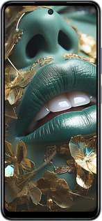 Силиконовый чехол Губы 2 для Infinix Smart 8 Plus - 5667u-3677 изображение 