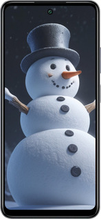 Силиконовый чехол Снеговик для Infinix Smart 8 Plus - 5826u-3677 изображение 