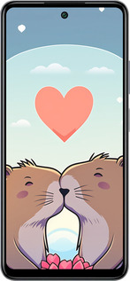 Силіконовий чехол Капібара кохання для Infinix Smart 8 Plus - 6027u-3677 изображение 