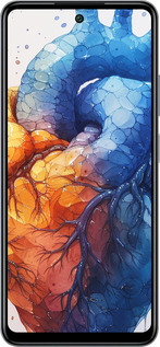 Силиконовый чехол Арт-сердце для Infinix Smart 8 Plus - 6034u-3677 изображение 