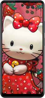 Силіконовий чехол hello kitty1 для Infinix Smart 8 Plus - 6036u-3677 изображение 