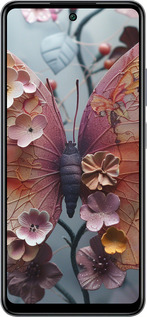 Силиконовый чехол Fairy Butterfly для Infinix Smart 8 Plus - 6048u-3677 изображение 