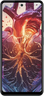 Силиконовый чехол Crystal Heart для Infinix Smart 8 Plus - 6070u-3677 изображение 