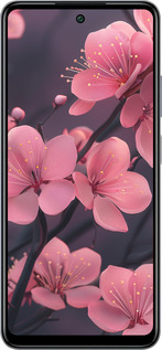 Силиконовый чехол Пурпурная сакура для Infinix Smart 8 Plus - 6075u-3677 изображение 