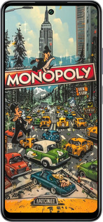 Силиконовый чехол Городской драйв Monopoly для Infinix Smart 8 Plus - 6088u-3677 изображение 