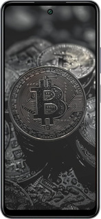 Силіконовий чехол Black Bitcoin для Infinix Smart 8 Plus - 6090u-3677 изображение 