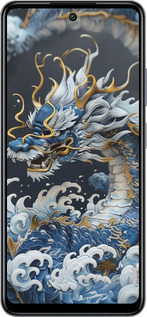 Силиконовый чехол Водяной дракон для Infinix Smart 8 Plus - 6113u-3677 изображение 