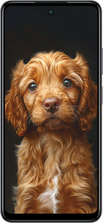 Силиконовый чехол Cocker spaniel на черном фоне для Infinix Smart 8 Plus - 6137u-3677 изображение 