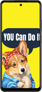 Силіконовий чехол чехол с корги You Can Do It для Infinix Smart 8 Plus - 6184u-3677 изображение 