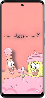 Силиконовый чехол Спанч Боб для Infinix Smart 8 Plus - 6282u-3677 изображение 