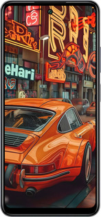 Силиконовый чехол Порше для Infinix Smart 8 Plus - 6334u-3677 изображение 