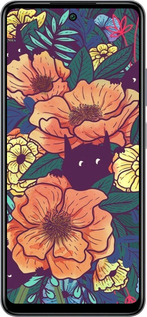 Силиконовый чехол С изображением полевых цветов для Infinix Smart 8 Plus - 6419u-3677 изображение 