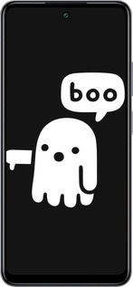 Силиконовый чехол Призрак Неодобрения для Infinix Smart 8 Plus - 6431u-3677 изображение 