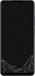 Силіконовий чехол Чорно білі абстрактні гори для Infinix Smart 8 Plus - 6437u-3677 изображение 