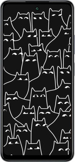 Силиконовый чехол С изображением кошек для Infinix Smart 8 Plus - 6470u-3677 изображение 