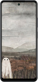 Силиконовый чехол Одинокий призрак на фоне гор для Infinix Smart 8 Plus - 6486u-3677 изображение 