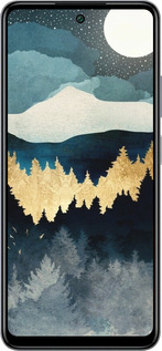 Силиконовый чехол Ночной пейзаж с лесом и горами для Infinix Smart 8 Plus - 6493u-3677 изображение 