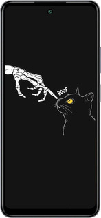 Силиконовый чехол Кошка для Infinix Smart 8 Plus - 6505u-3677 изображение 