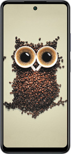 Силіконовий чехол Сова з кави для Infinix Smart 8 Plus - 777u-3677 изображение 