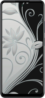 Силиконовый чехол Цветы на чёрно-белом фоне для Infinix Smart 8 Plus - 840u-3677 изображение 