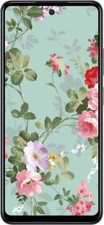 Силіконовий чехол Квіткові шпалери 2 для Infinix Smart 8 Plus - 862u-3677 изображение 