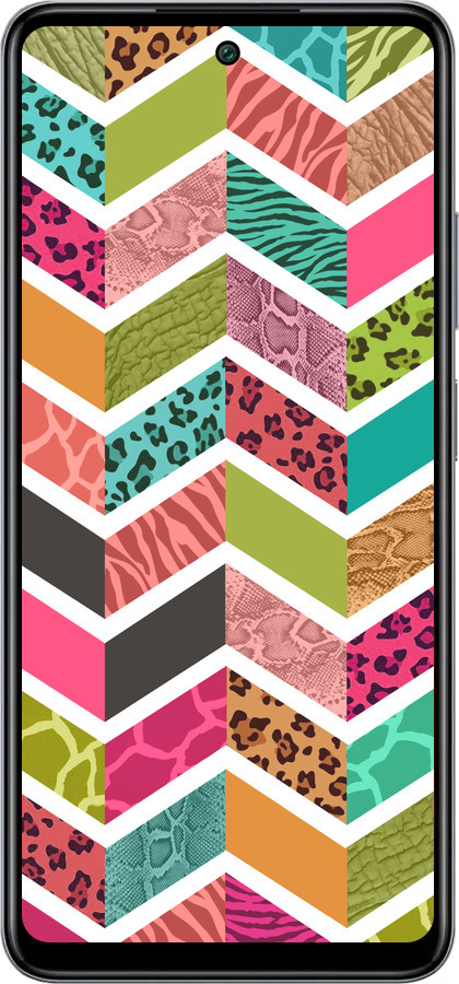 Силіконовий чехол Шеврон v3 для Infinix Smart 8 Plus - 1058u-3677 изображение 