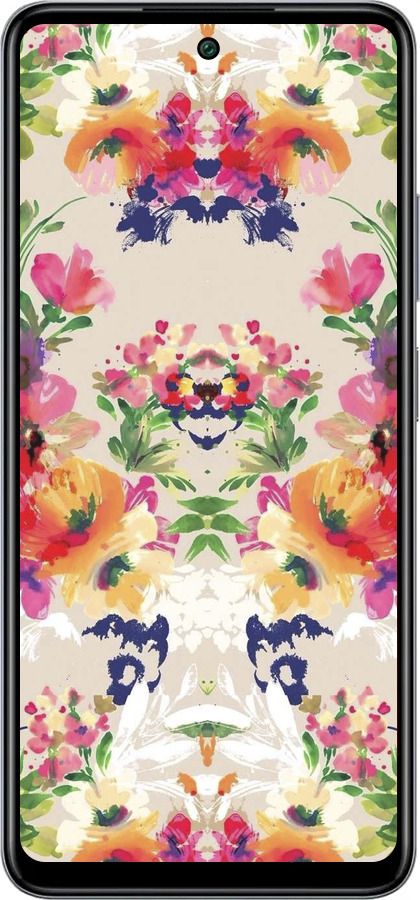 Силіконовий чехол Квітковий візерунок для Infinix Smart 8 Plus - 1083u-3677 изображение 