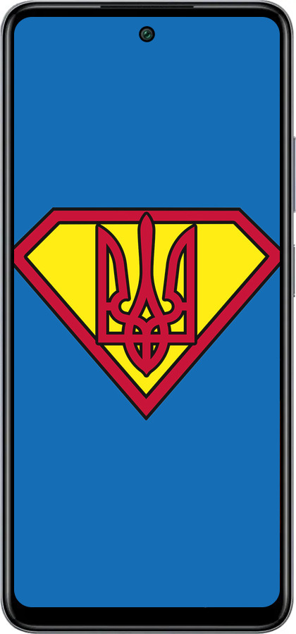 Силиконовый чехол Супер Тризуб для Infinix Smart 8 Plus - 1164u-3677 изображение 