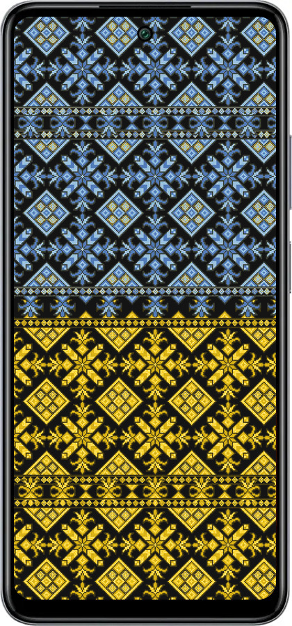 Силиконовый чехол Жовто-блакитна вишиванка для Infinix Smart 8 Plus - 1169u-3677 изображение 