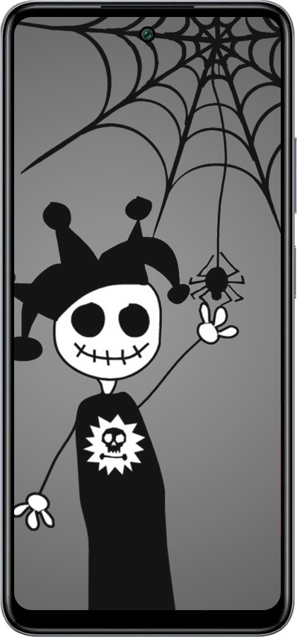 Силиконовый чехол Happy Halloween для Infinix Smart 8 Plus - 1188u-3677 изображение 