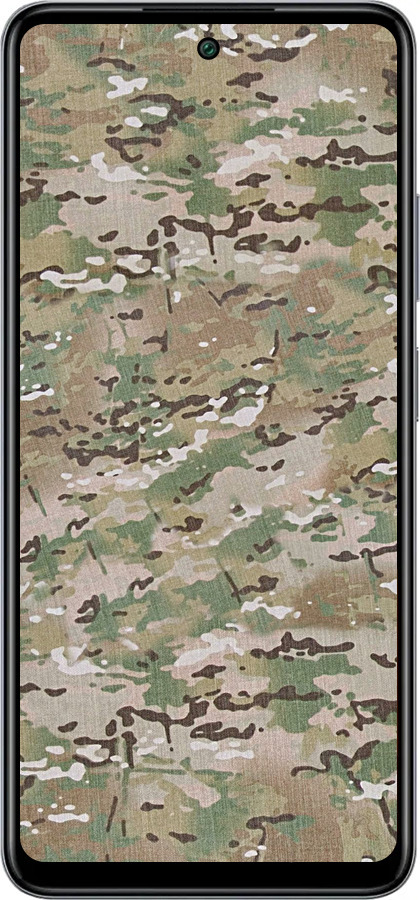 Силіконовий чехол Камуфляж v5 для Infinix Smart 8 Plus - 1201u-3677 изображение 