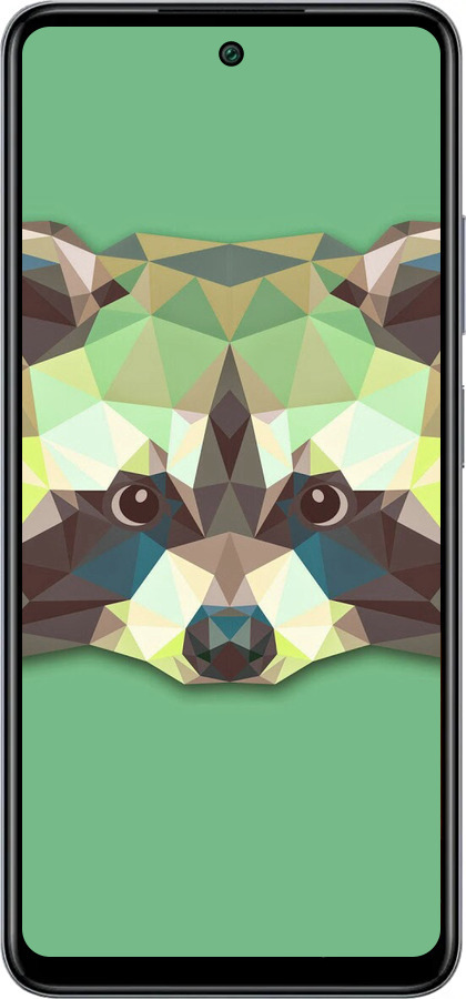 Силиконовый чехол Енот для Infinix Smart 8 Plus - 1217u-3677 изображение 