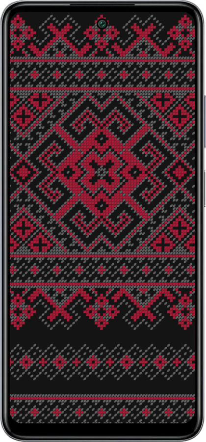 Силіконовий чехол Вишиванка 52 для Infinix Smart 8 Plus - 1763u-3677 изображение 