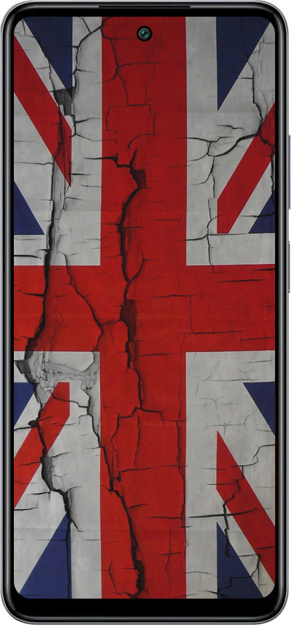Силіконовий чехол Прапор Великобританії 2 для Infinix Smart 8 Plus - 387u-3677 изображение 