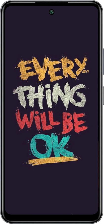 Силиконовый чехол Все будет хорошо для Infinix Smart 8 Plus - 4068u-3677 изображение 