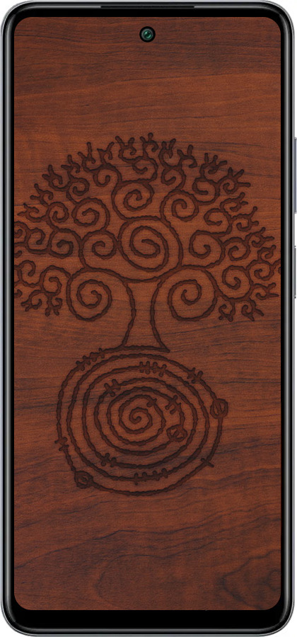 Силіконовий чехол Візерунок дерева для Infinix Smart 8 Plus - 4119u-3677 изображение 