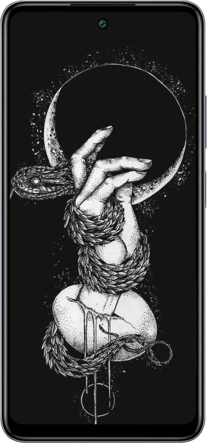 Силіконовий чехол Змія в руці для Infinix Smart 8 Plus - 4149u-3677 изображение 