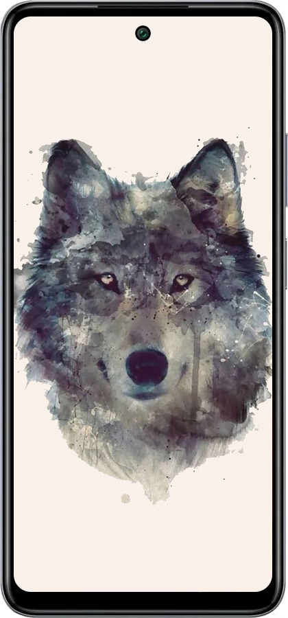 Силиконовый чехол Волк-арт для Infinix Smart 8 Plus - 4163u-3677 изображение 