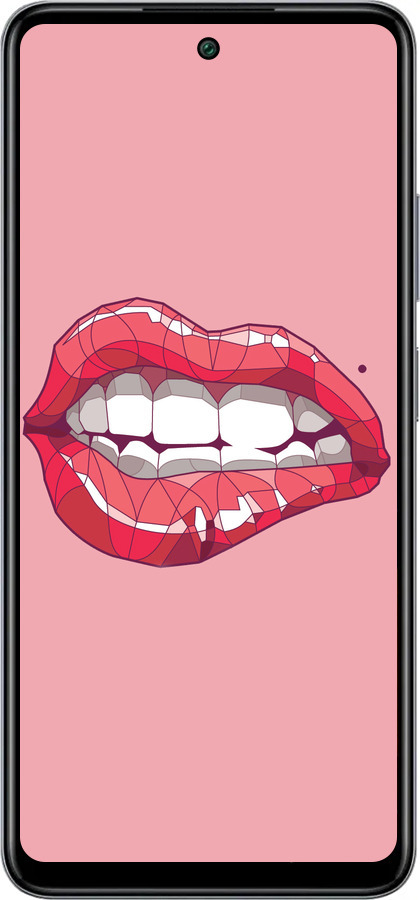 Силіконовий чехол Sexy lips для Infinix Smart 8 Plus - 4174u-3677 изображение 