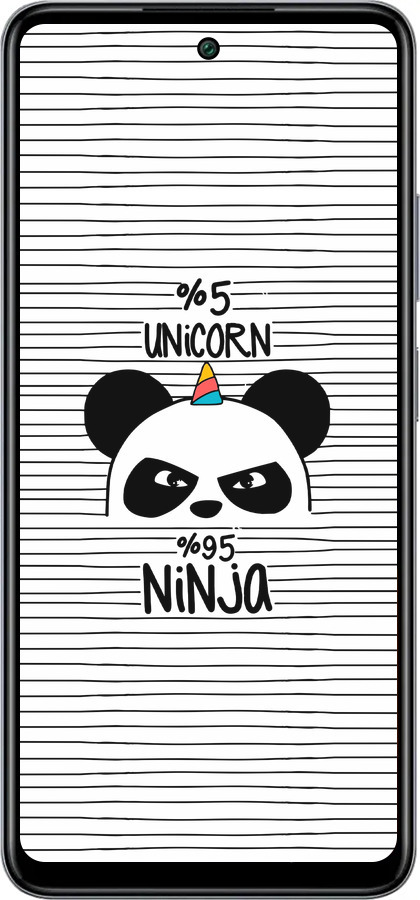 Силиконовый чехол Ниндзя для Infinix Smart 8 Plus - 4281u-3677 изображение 