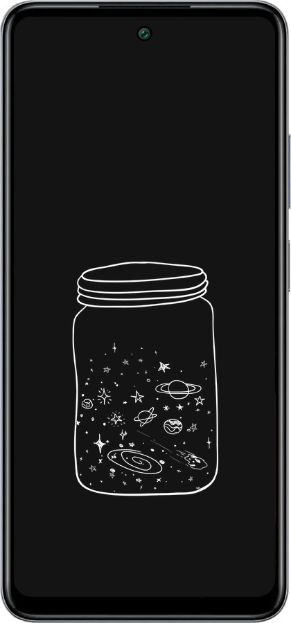 Силиконовый чехол Космос в банке для Infinix Smart 8 Plus - 4297u-3677 изображение 