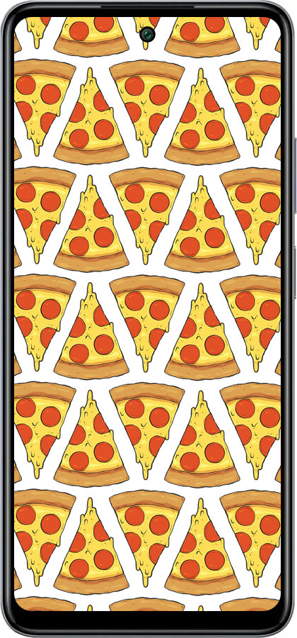 Силіконовий чехол Піца для Infinix Smart 8 Plus - 4408u-3677 изображение 