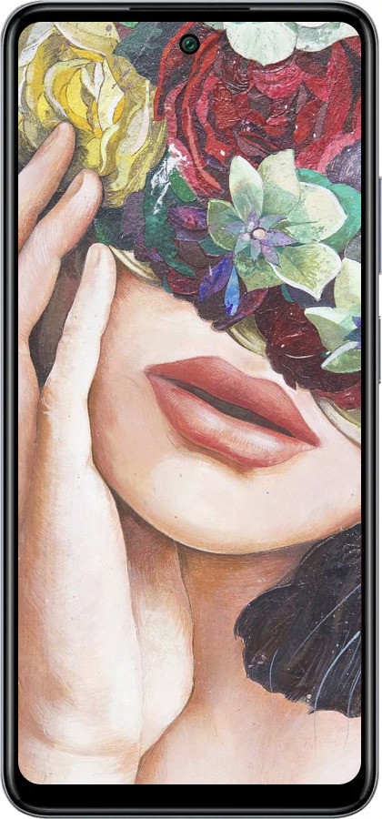 Силиконовый чехол Head Flower для Infinix Smart 8 Plus - 4460u-3677 изображение 