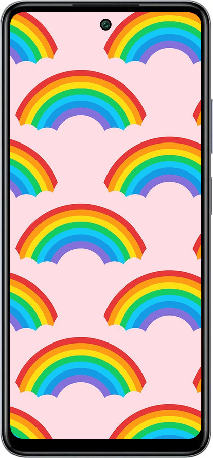 Силиконовый чехол Rainbows для Infinix Smart 8 Plus - 4478u-3677 изображение 